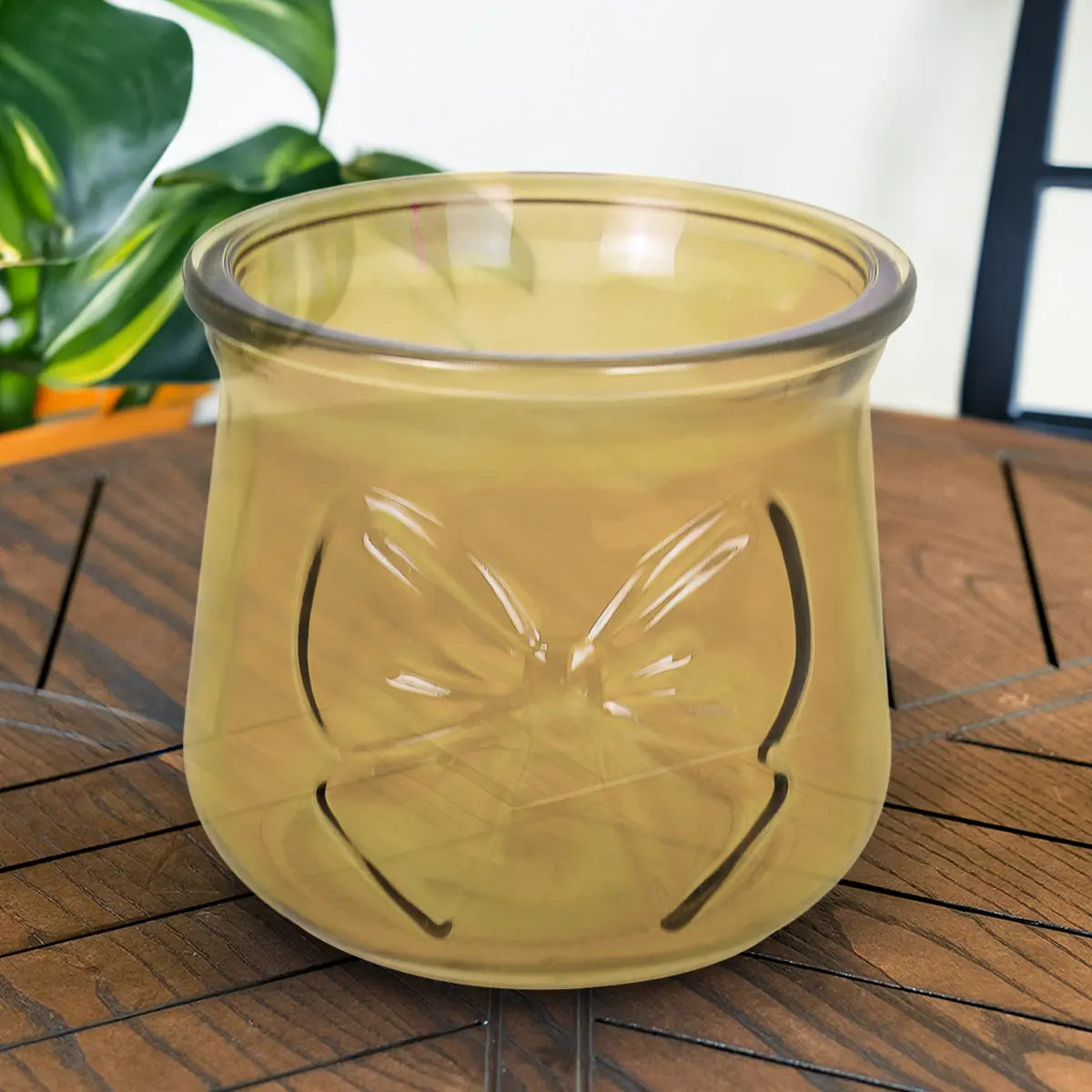 Portavela, Moño, Color Amarillo