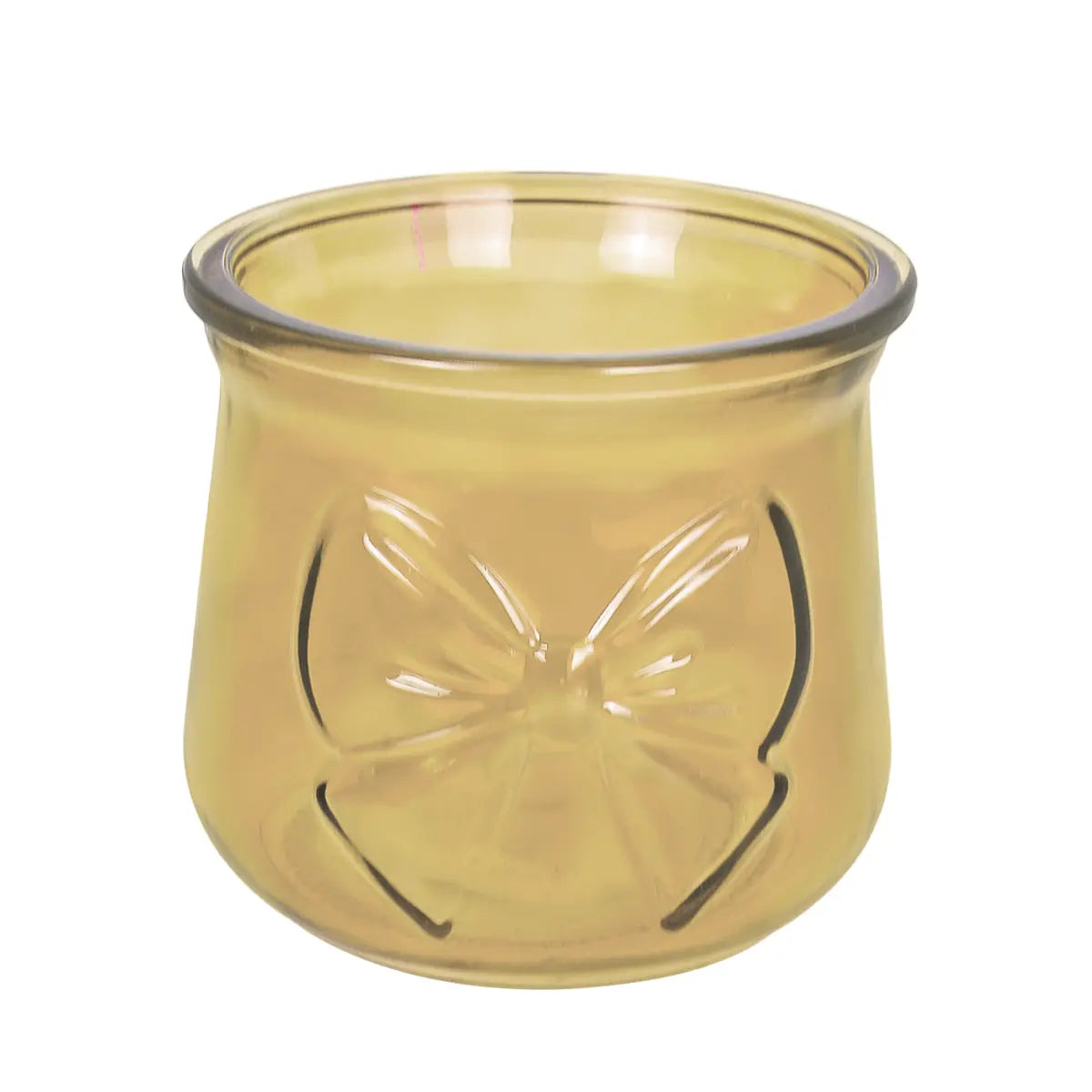 Portavela, Moño, Color Amarillo