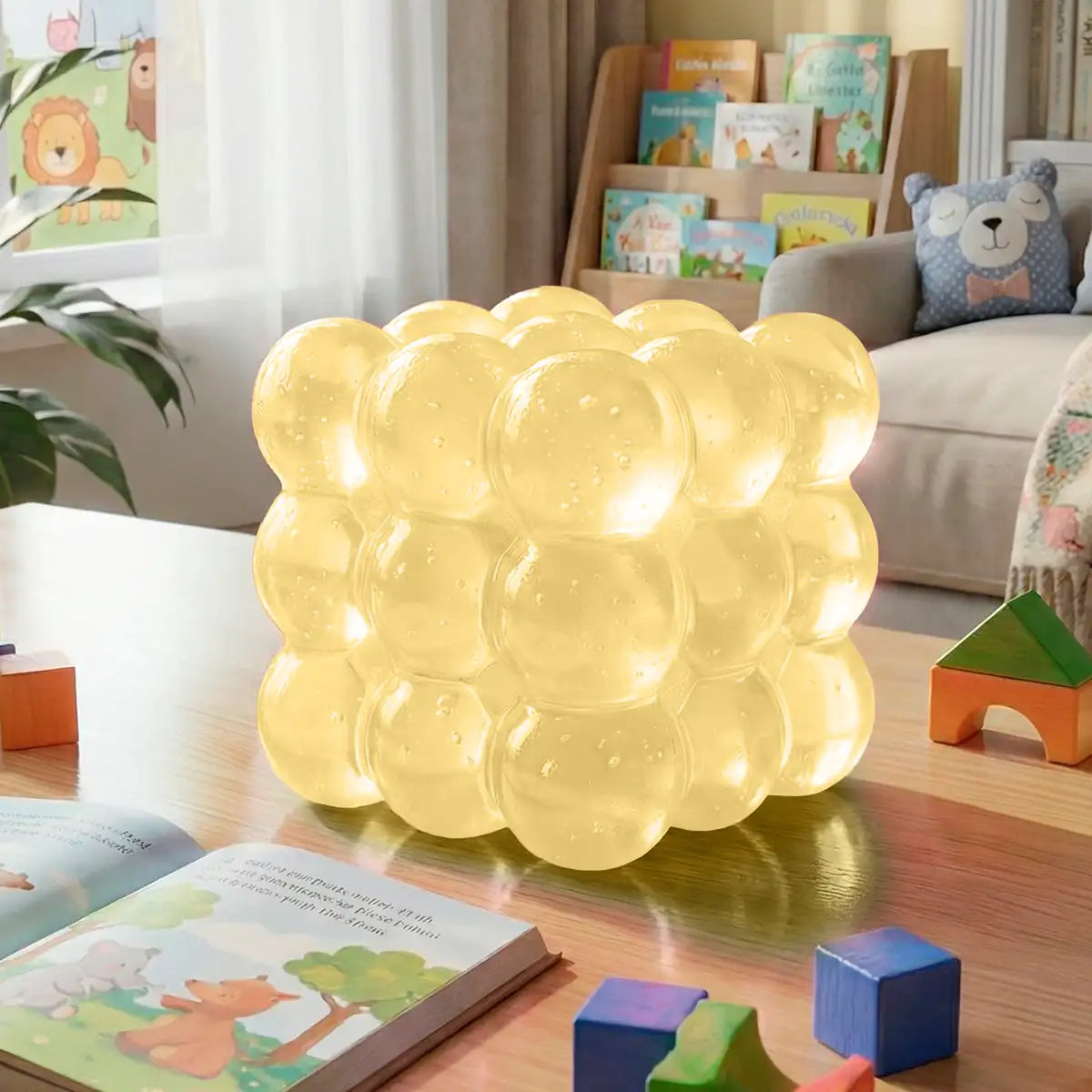 Squishy con Textura, Color Amarillo