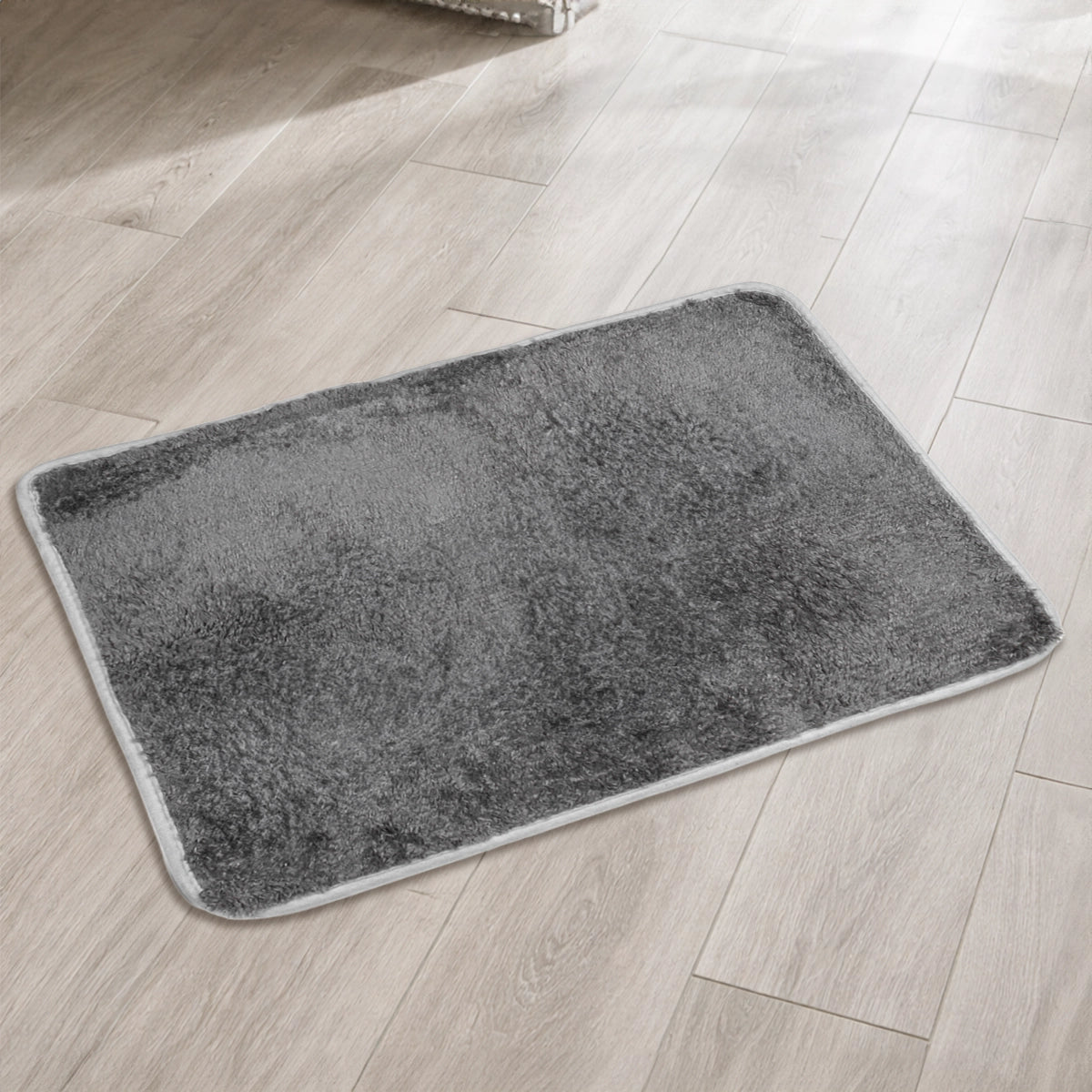 Tapete, Forma Rectangular, Color Gris