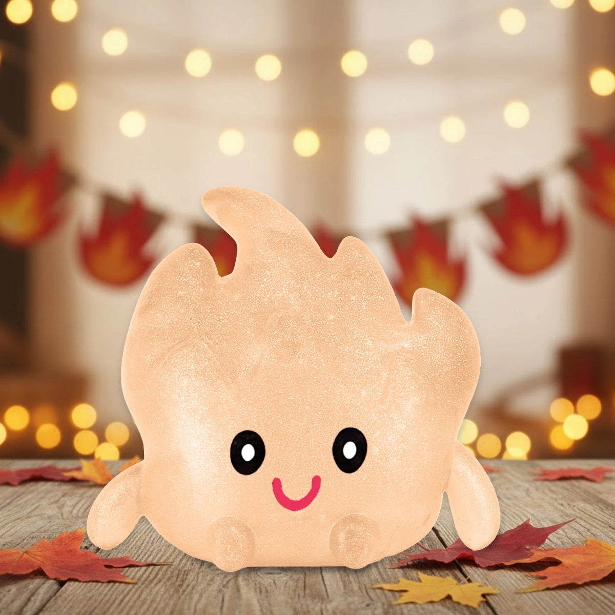 Squishy Antiestrés, Fuego, Color Amarillo