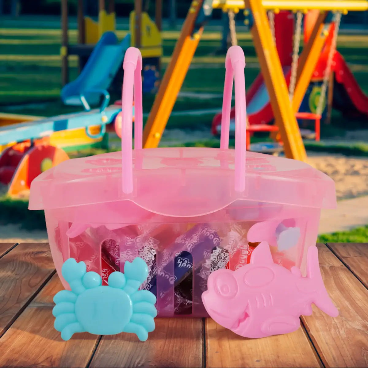 Masas y Moldes, Canasta, Color Rosa