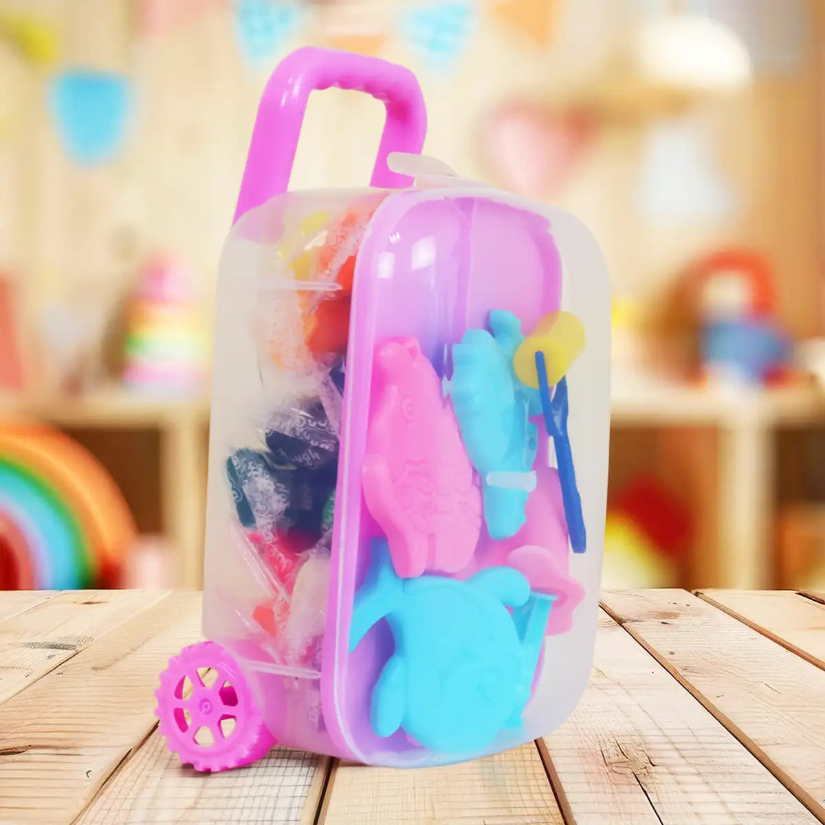 Masa Mágica, Maleta, Color Rosa