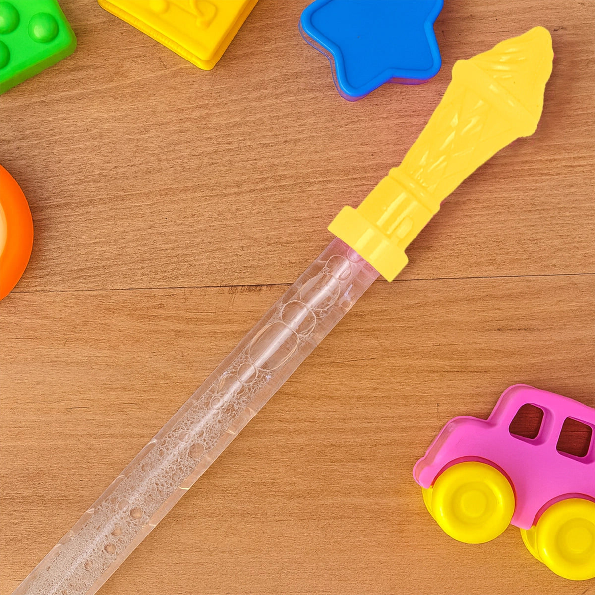 Vara de Burbujas, Helado, Color Amarillo