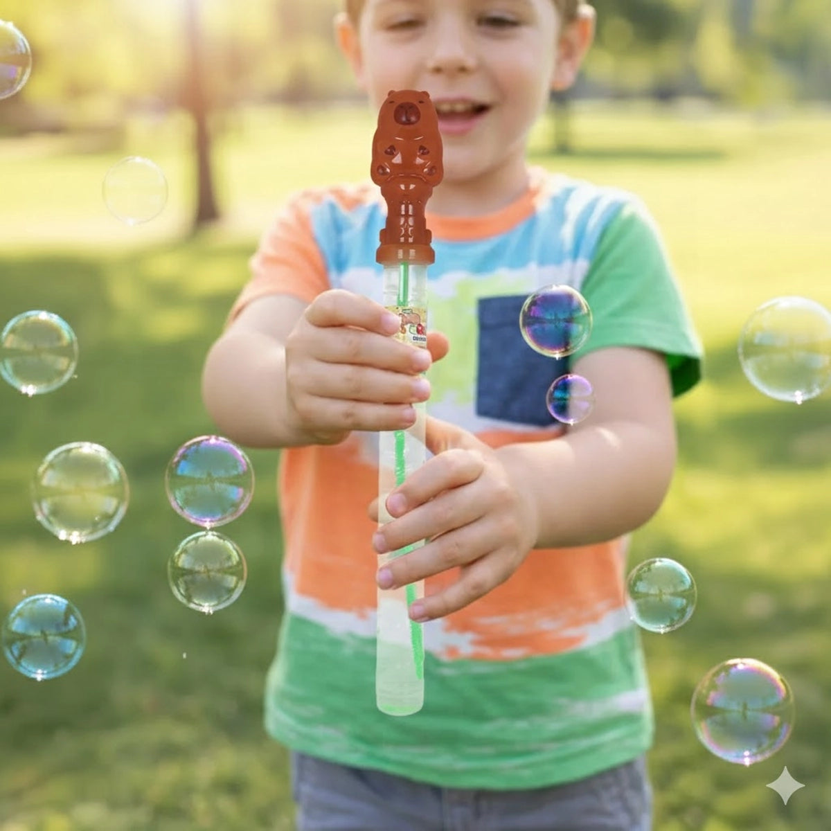 Vara de Burbujas, Capibara, Color Café