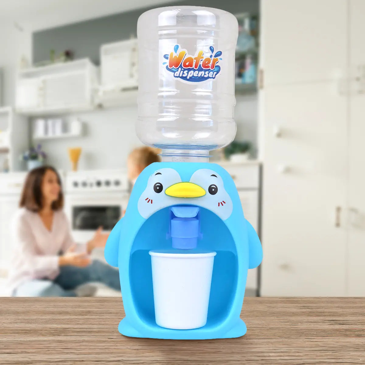 Dispensador de Agua, Pingüino, Color Azul