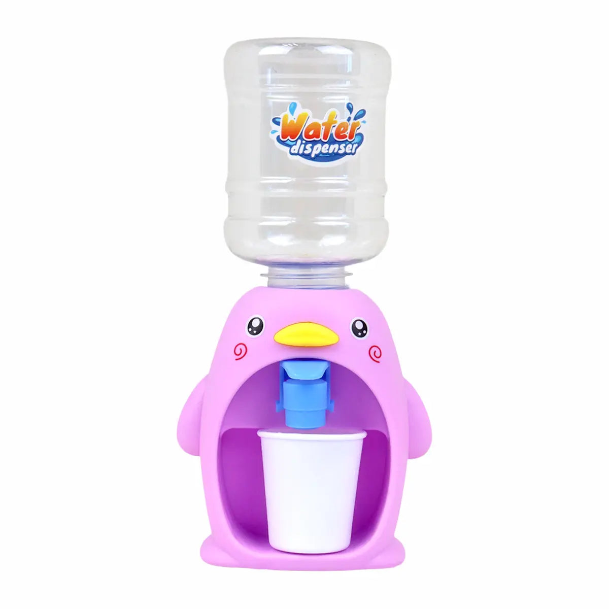 Dispensador de Agua, Pingüino, Color Rosa