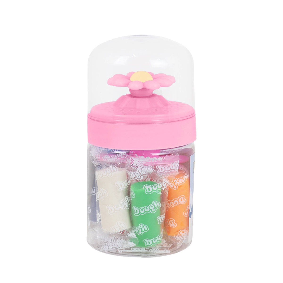 Set de Masas, Tapa Flor, 8 pzas, Color Rosa