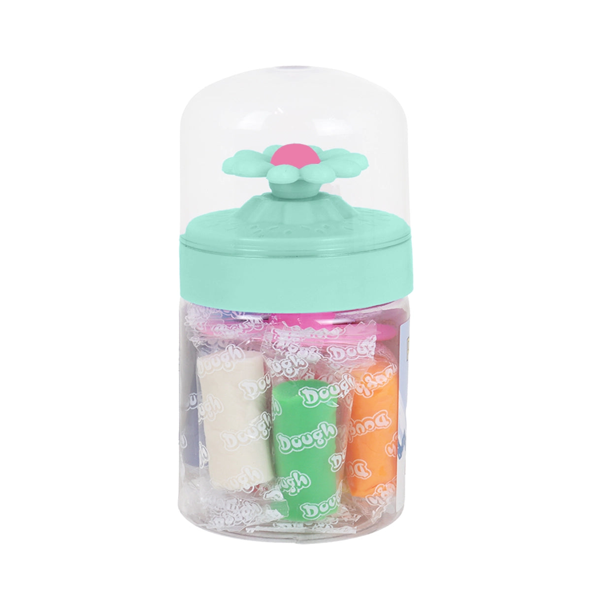 Set de Masas, Tapa Flor, 8 pzas, Color Verde