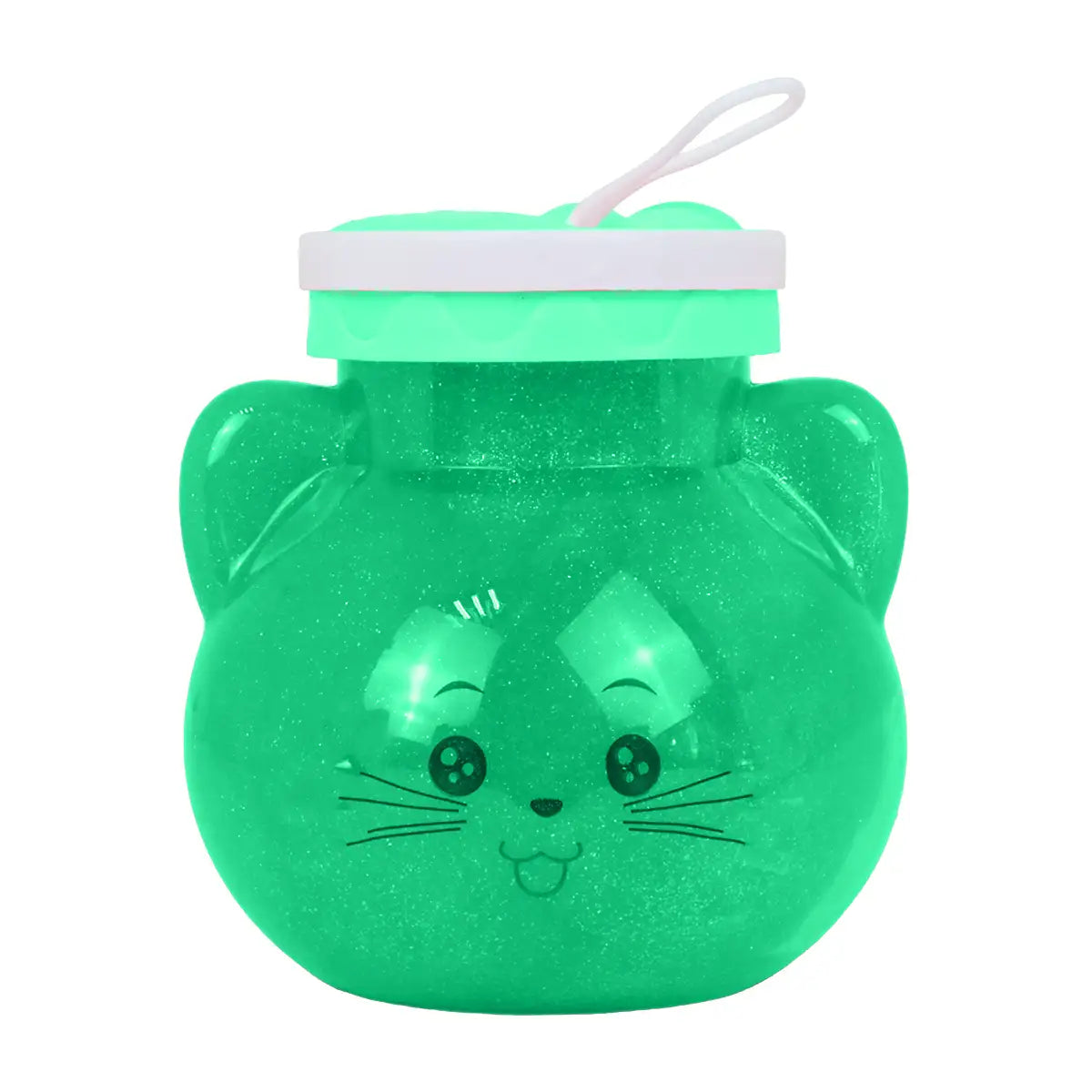 Slime, Gato, Color Verde, 320 gr