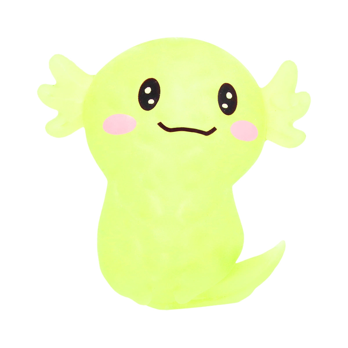 Squishy Antiestrés, Color Verde, Ajolote