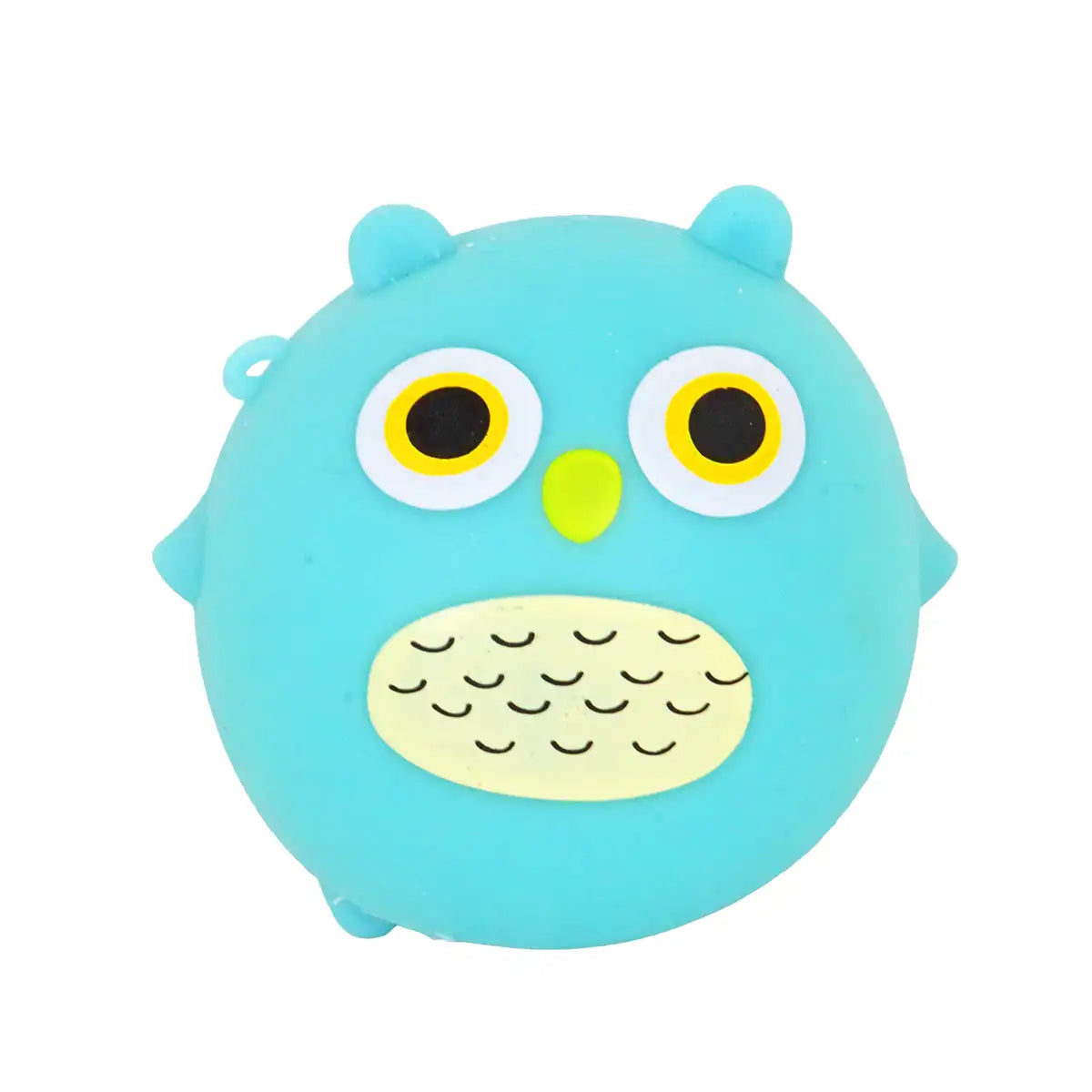 Squishy Antiestrés, Búho, Color Azul