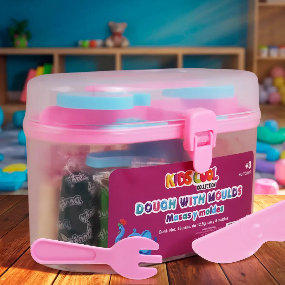 Masas y Moldes, Color Rosa