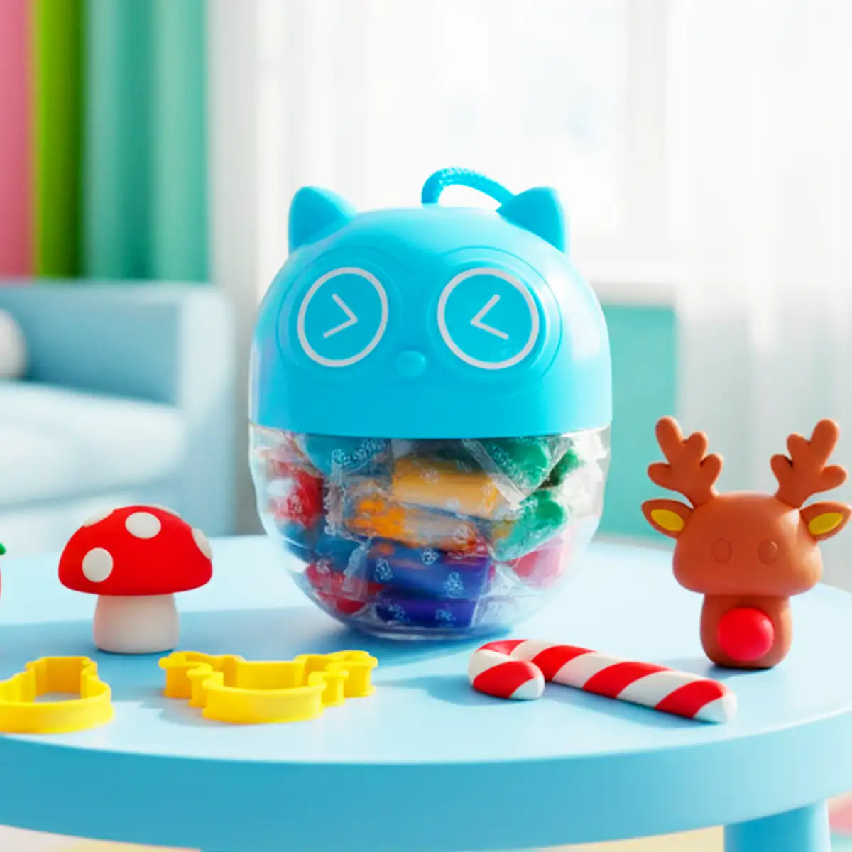 Masa Mágica, Gato, Color Azul