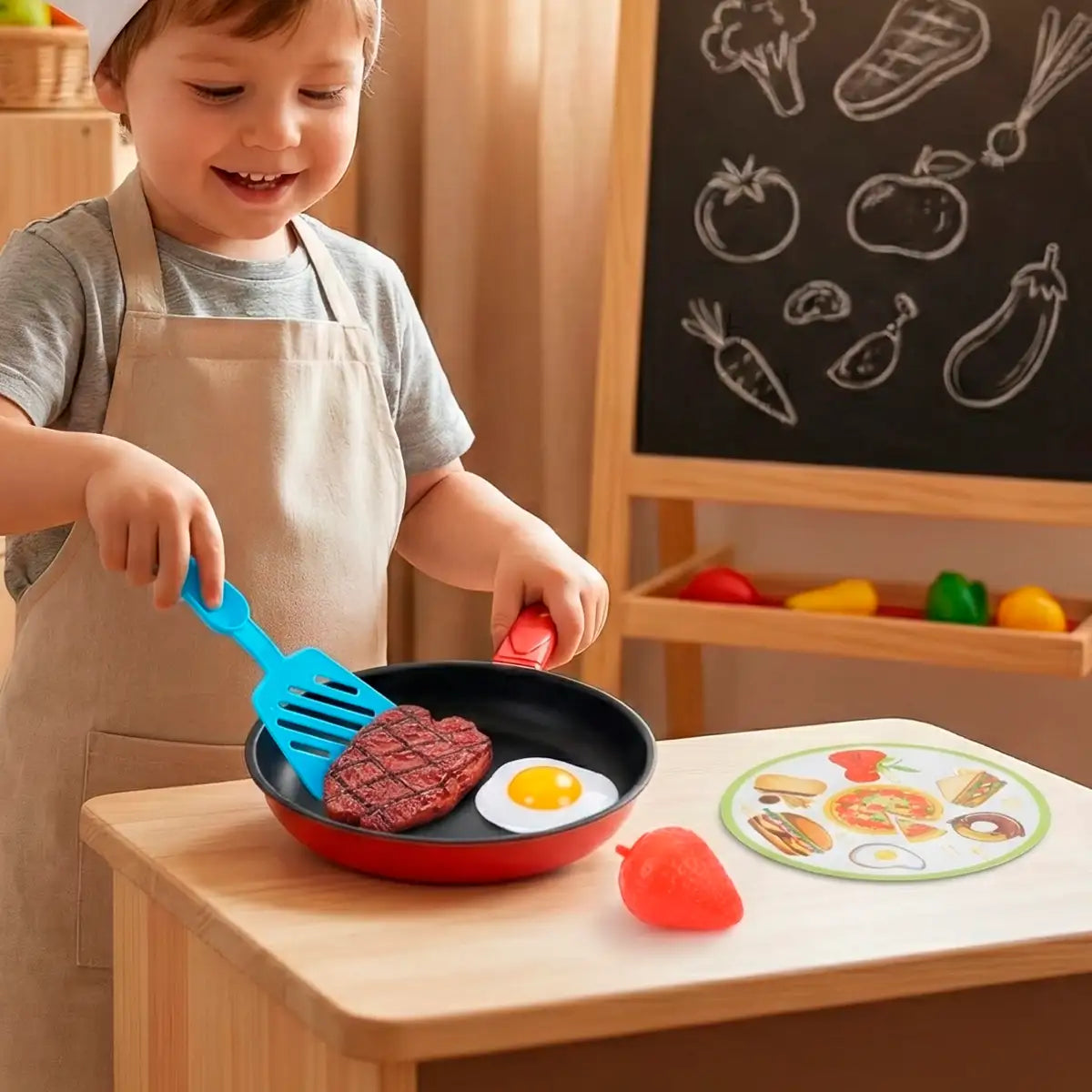 28 11WIN SARTEN CON COMIDA 5PZA