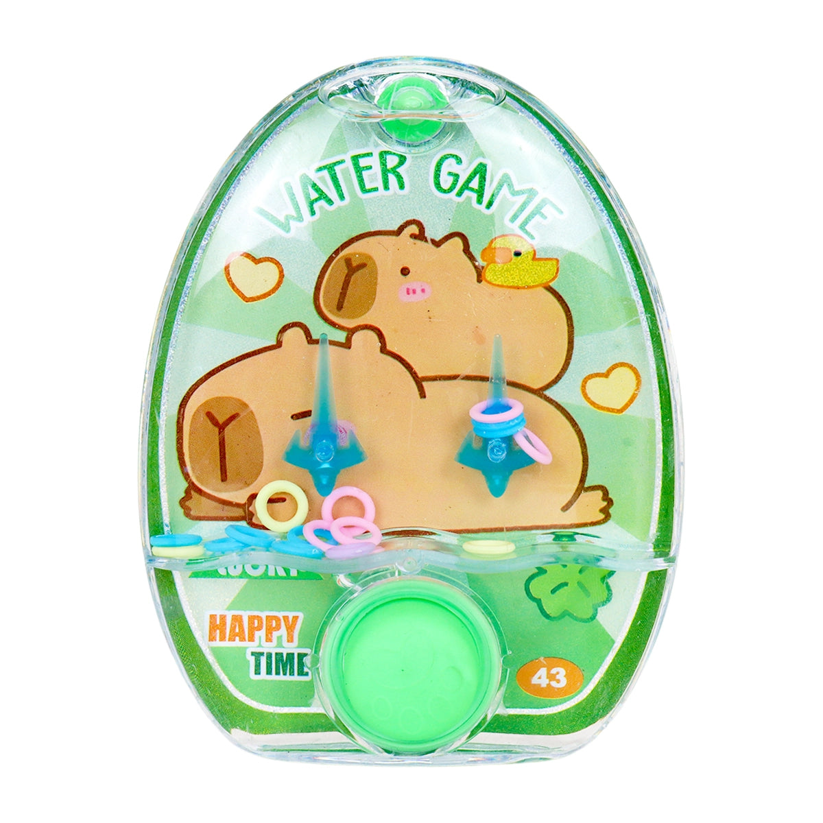 Juego de Agua, Capibara, Color Verde