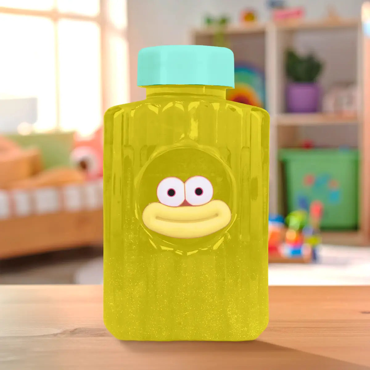 Slime, Cara, Color Amarillo, 250 gr