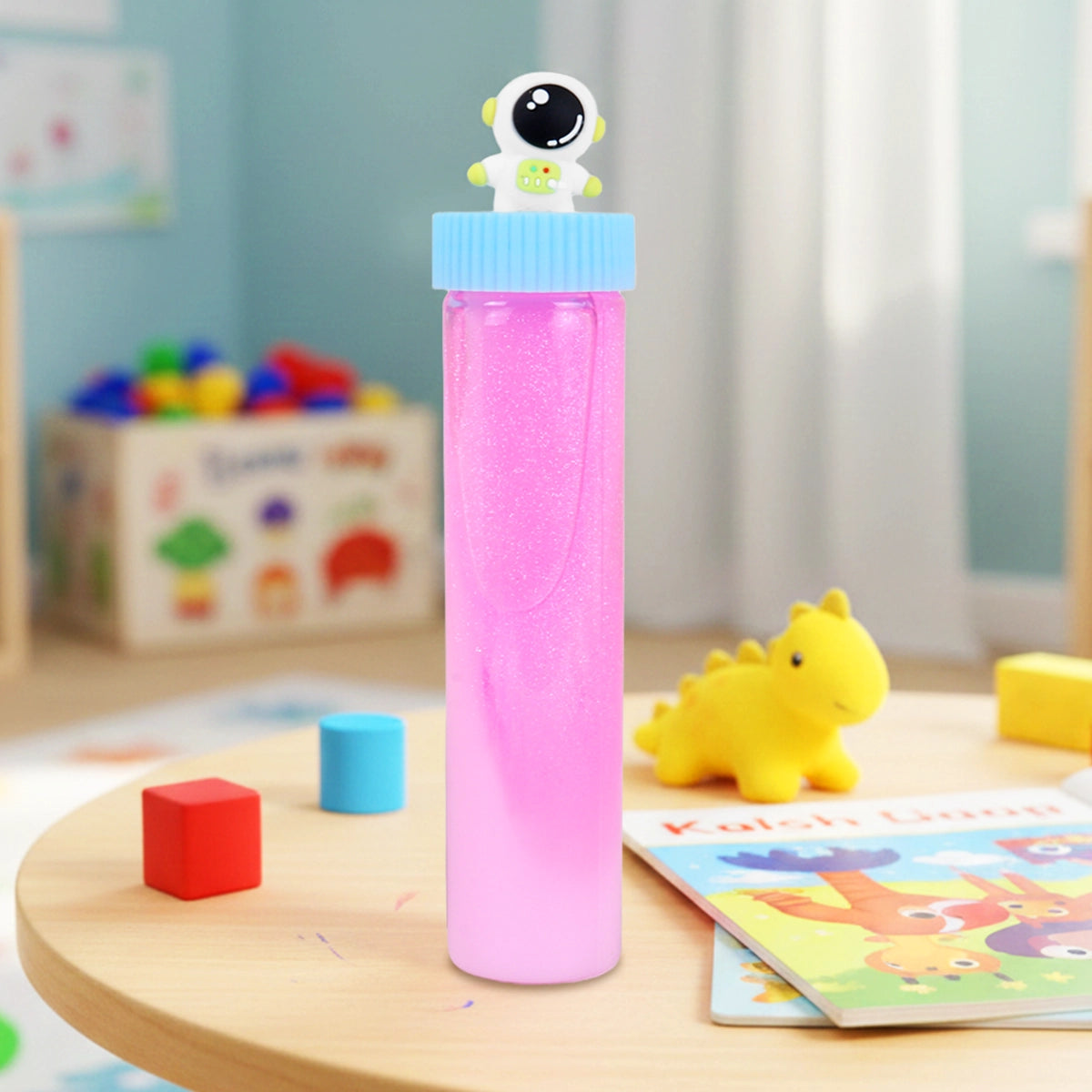 Astronauta, Slime, Color Rosa, 110 gr