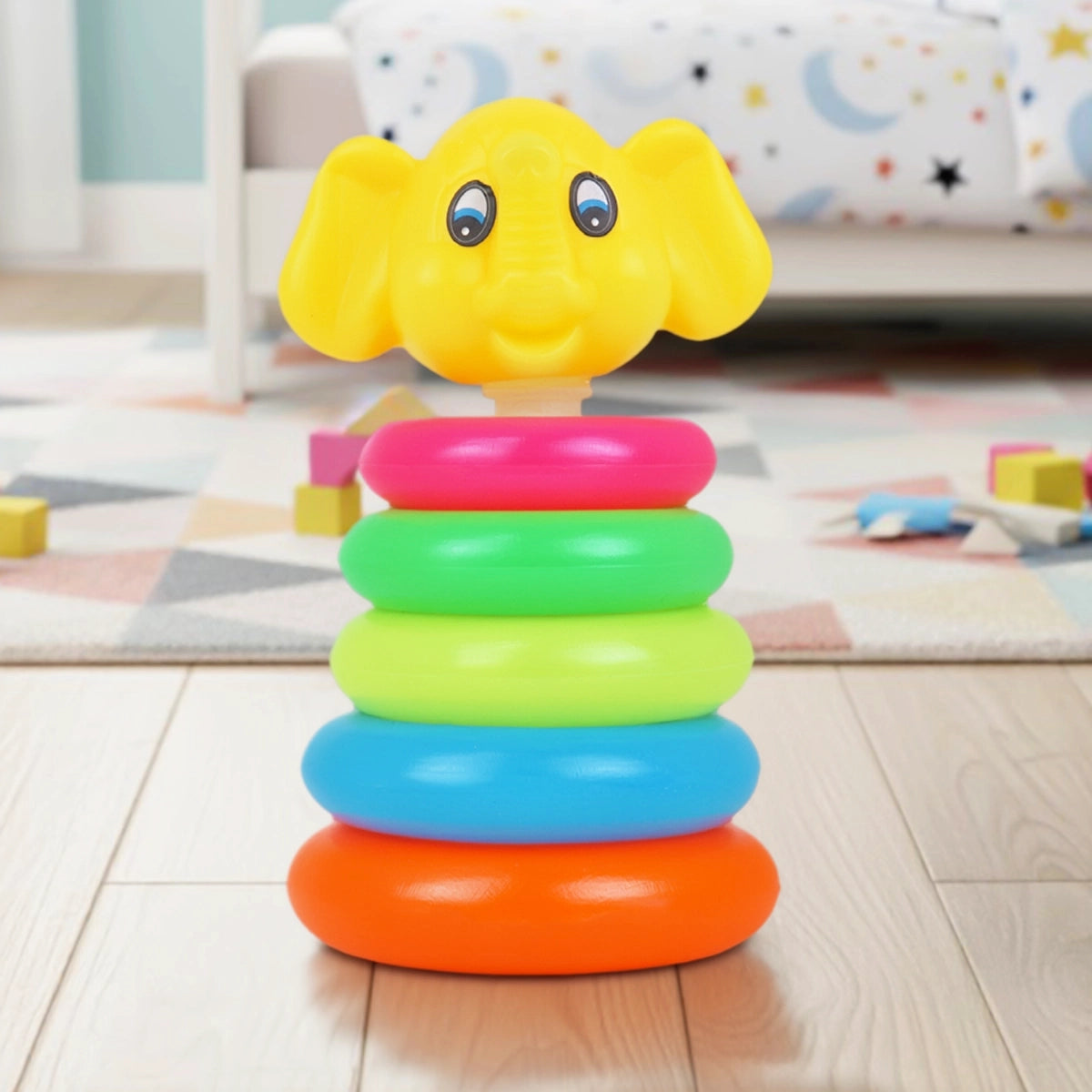 Torre con Aros Apilables, Elefante