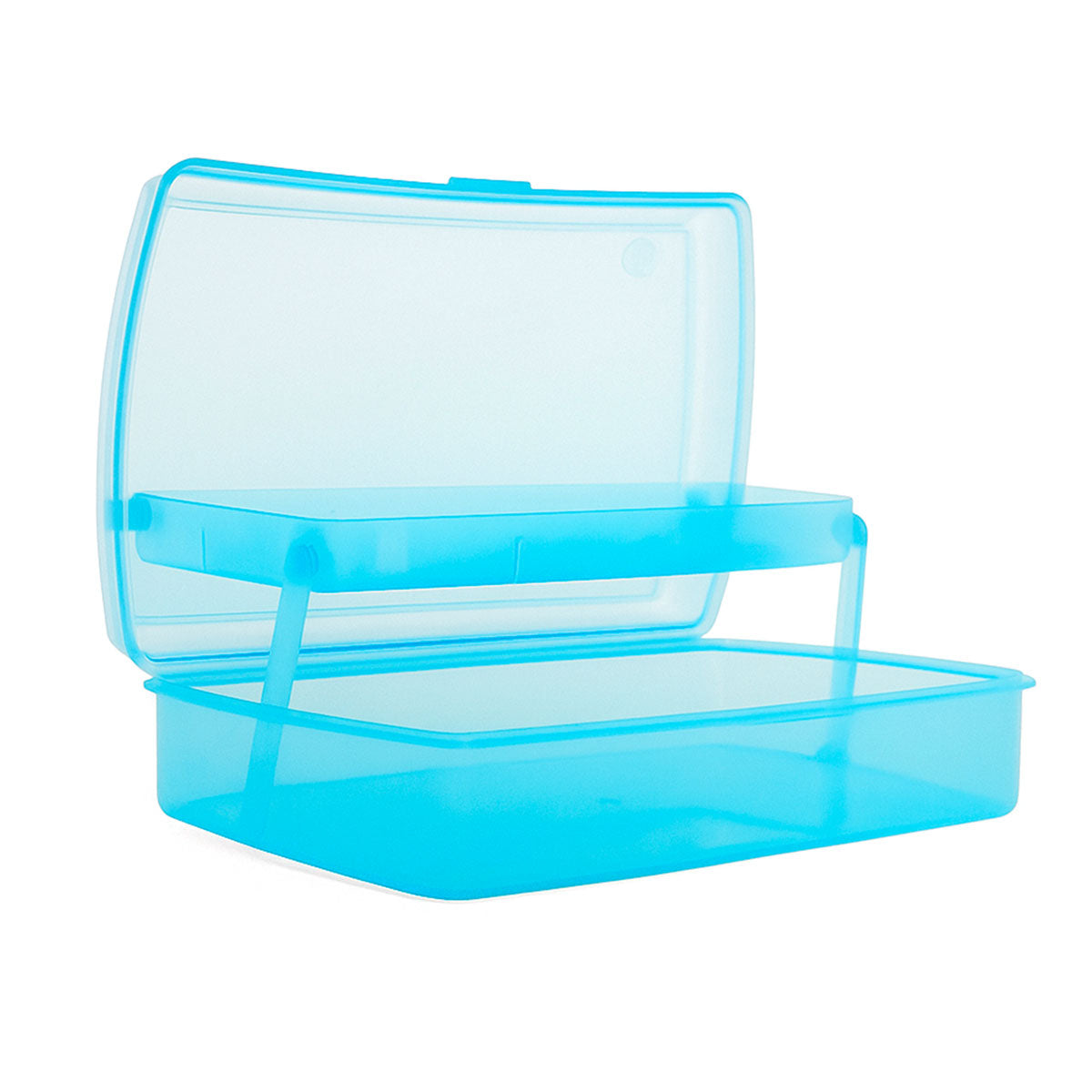 Lapicera de Plástico Grande, Color Azul