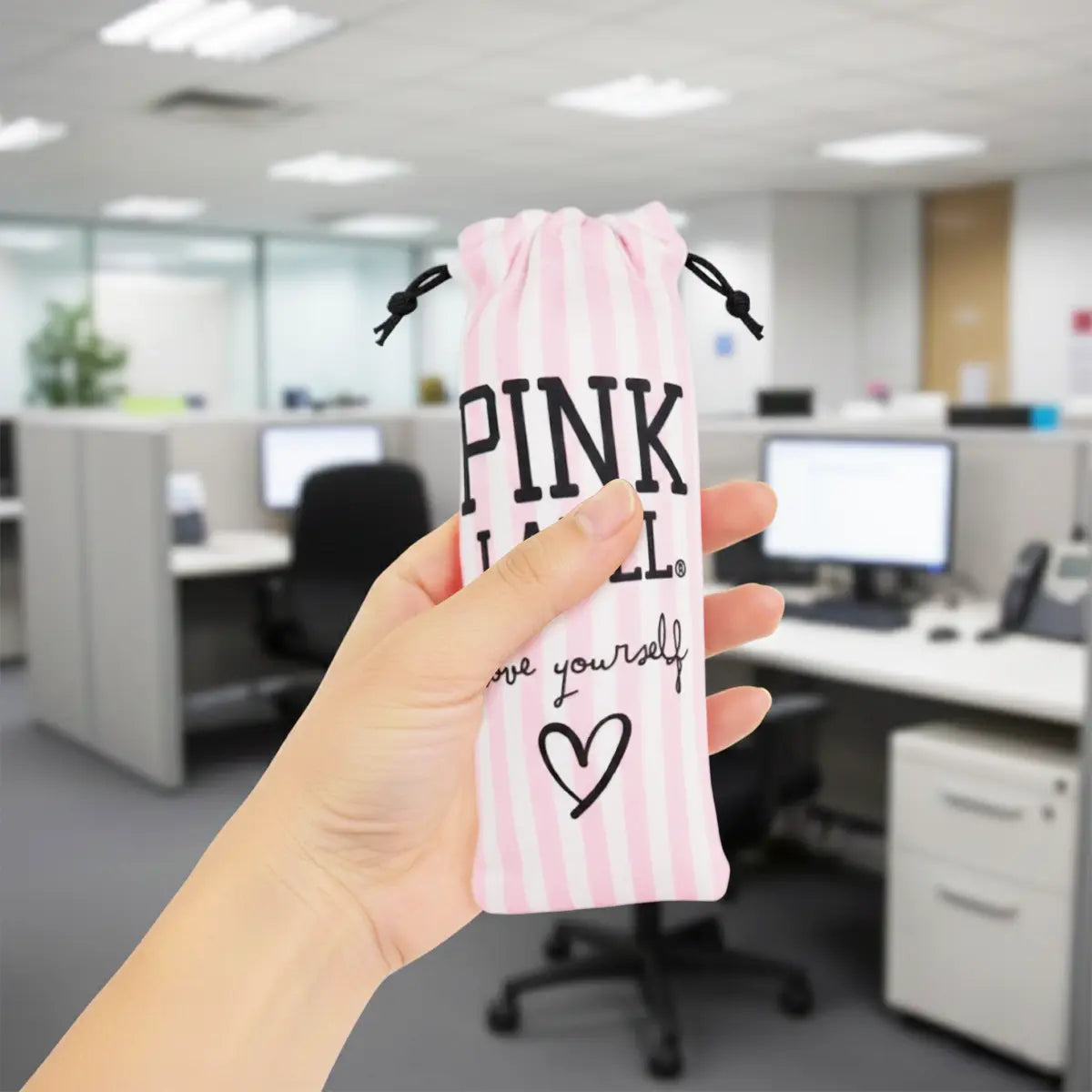 Estuche para Lentes, Pink Label, Color Rosa