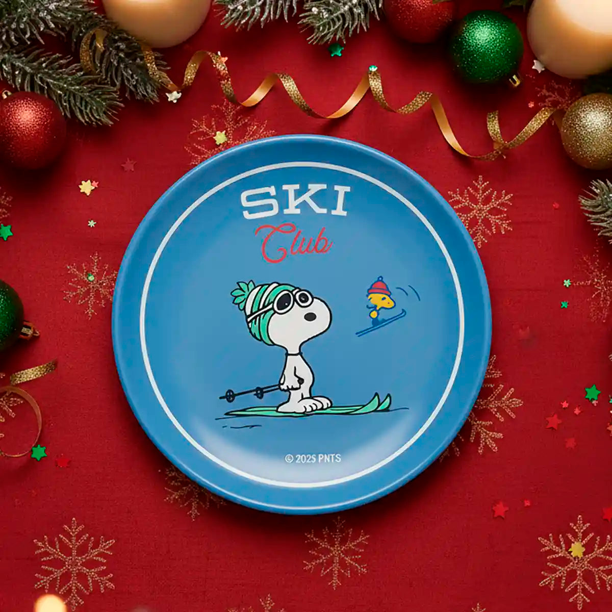 Plato de Plástico, Peanuts, Ski Club