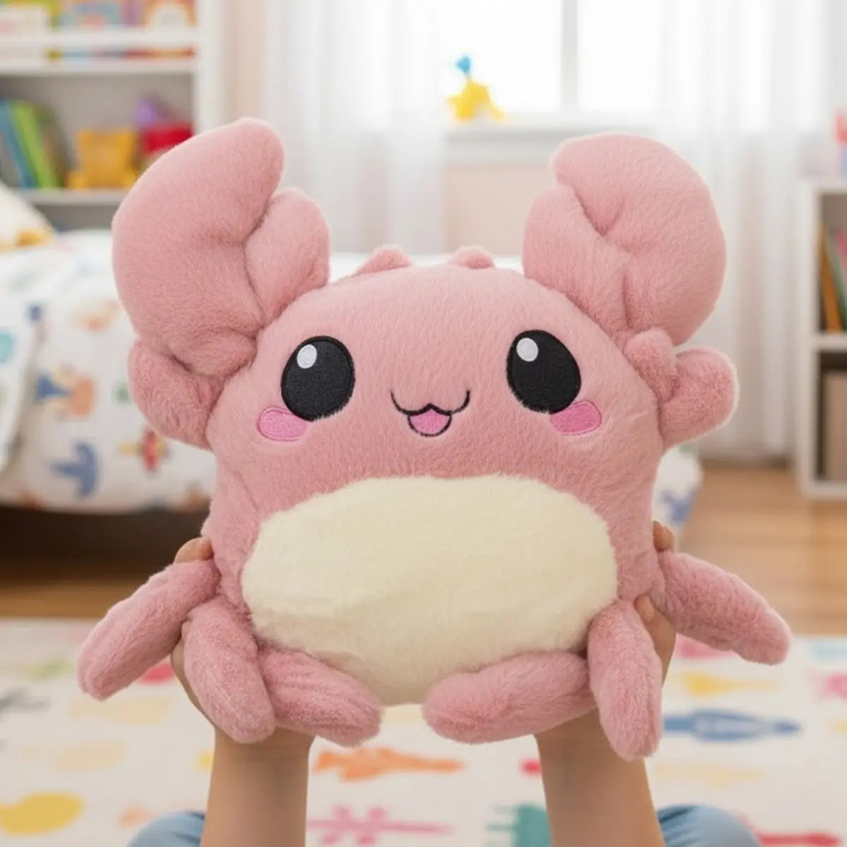 Peluche, Cangrejo, Color Rosa