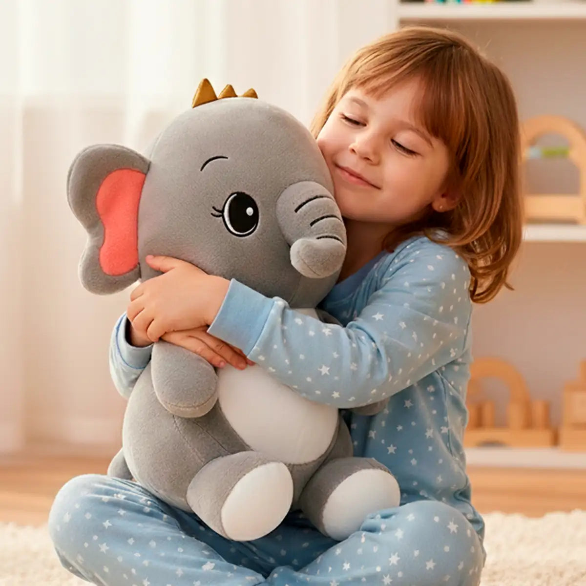 Peluche, Elefante con Corona