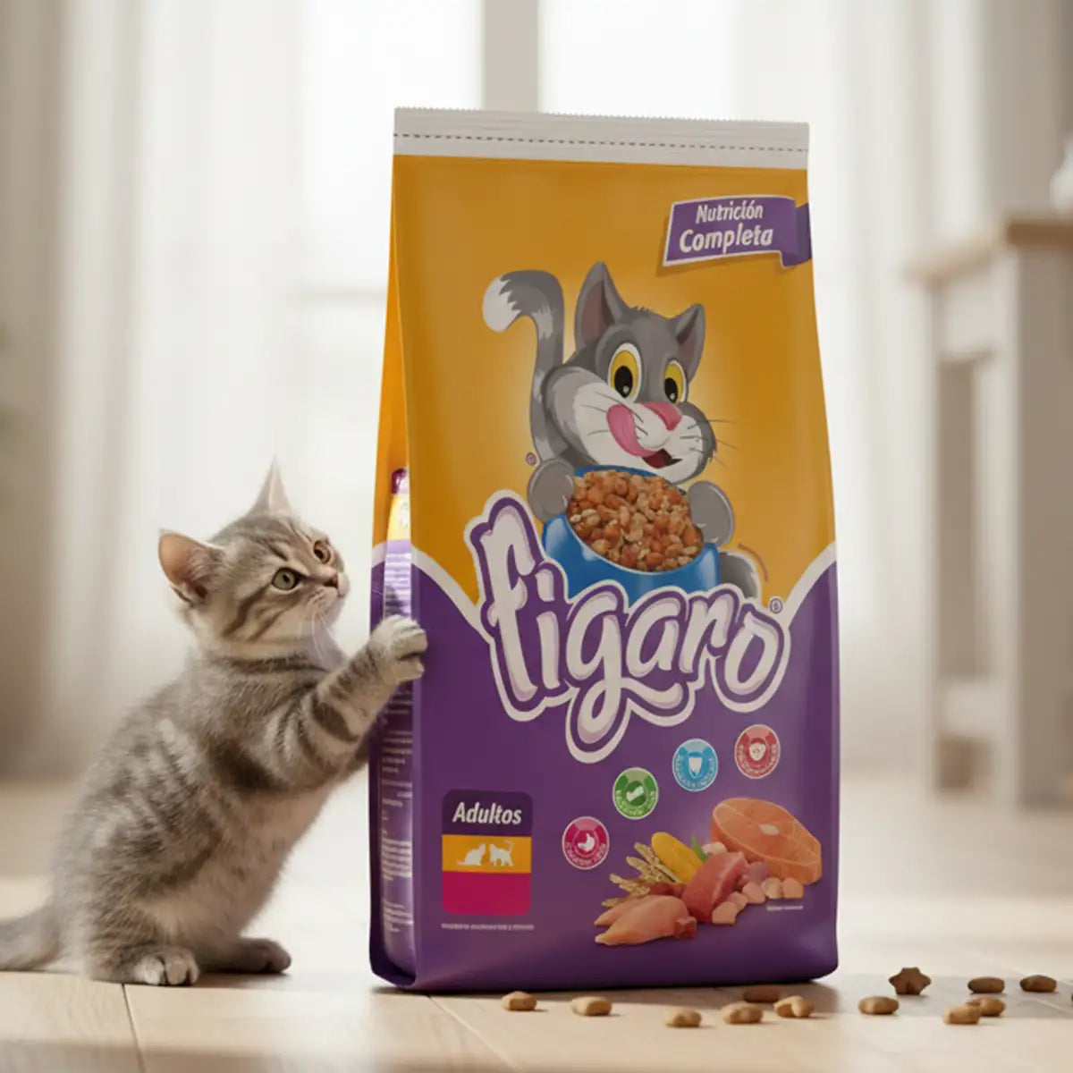 Croquetas Alimento Seco Figaro, 720 g