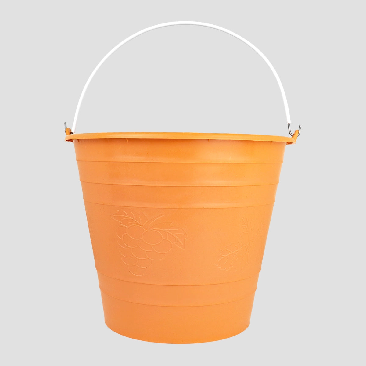 Cubeta de Plástico, Color Naranja, 9 L