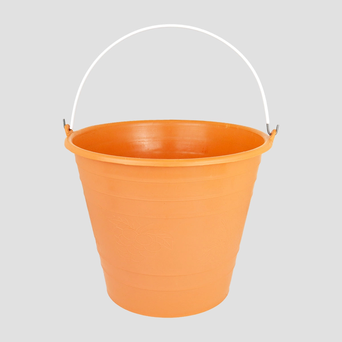 Cubeta de Plástico, Color Naranja, 9 L