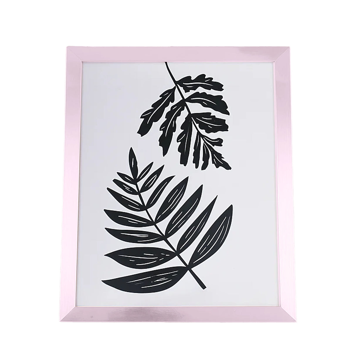 Portarretrato, Diseño Hoja, Color Rosa