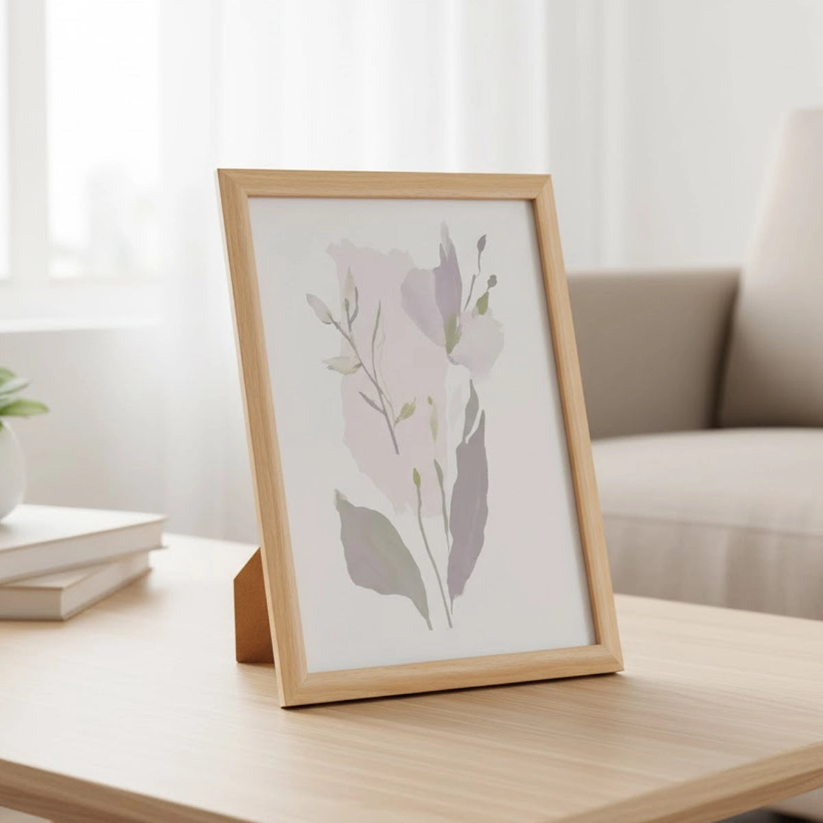 Portarretrato, Diseño Acuarela