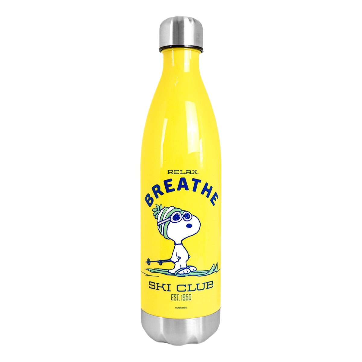 Botella de Agua, Peanuts, Color Amarillo, 1000 ml