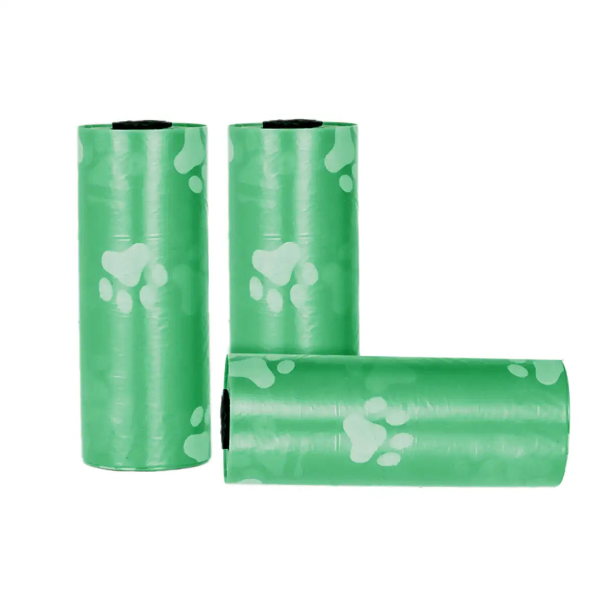 Bolsas para Desechos de Perros, Color Verde, 6 Rollos