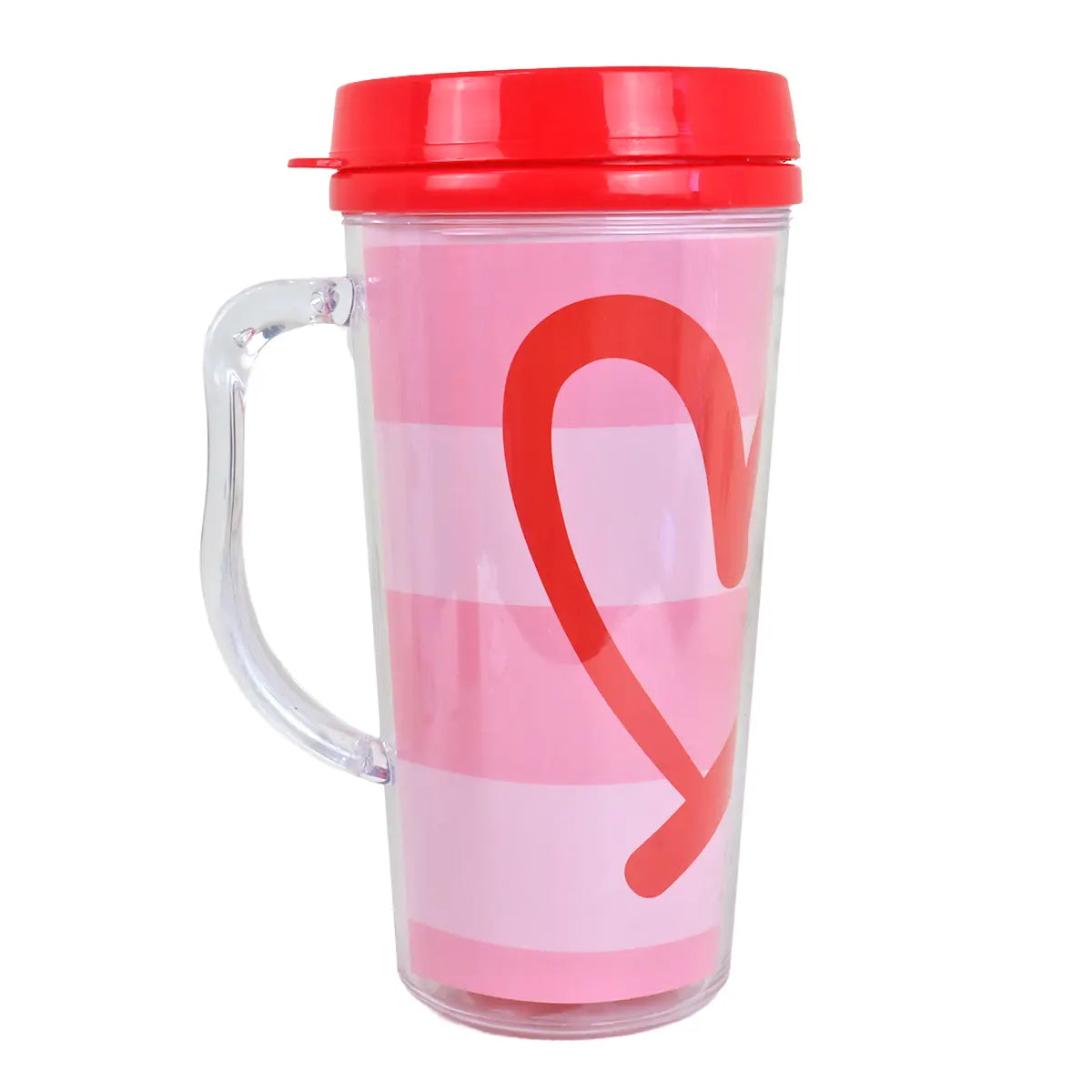 Botella de Plástico con Tapa, Pink Label