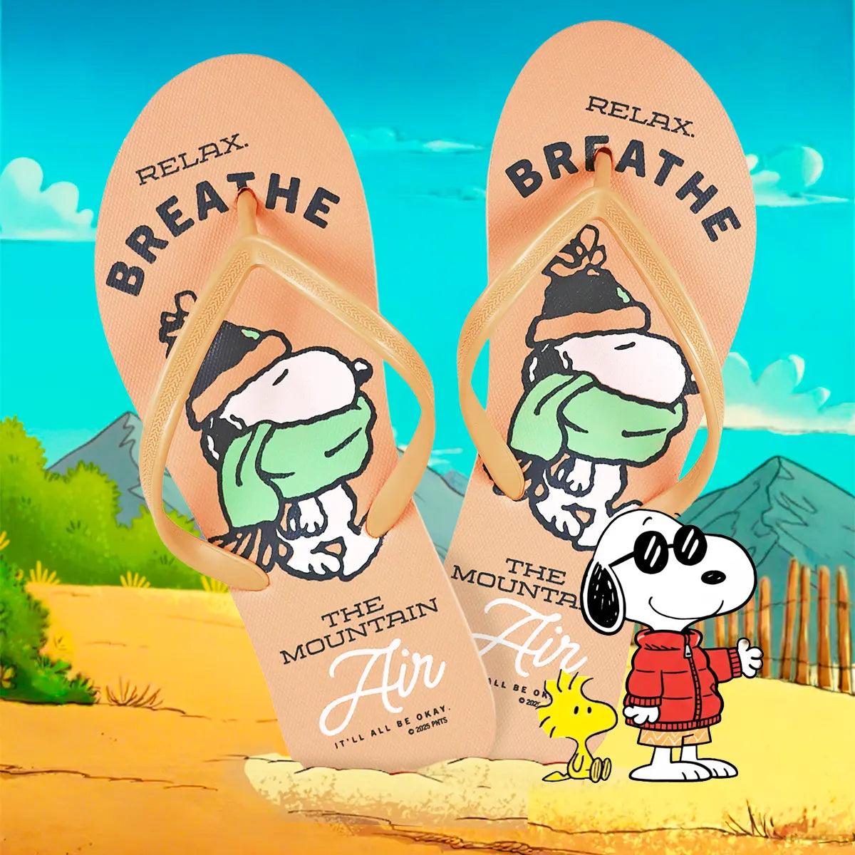 Sandalias, Peanuts, Color Durazno