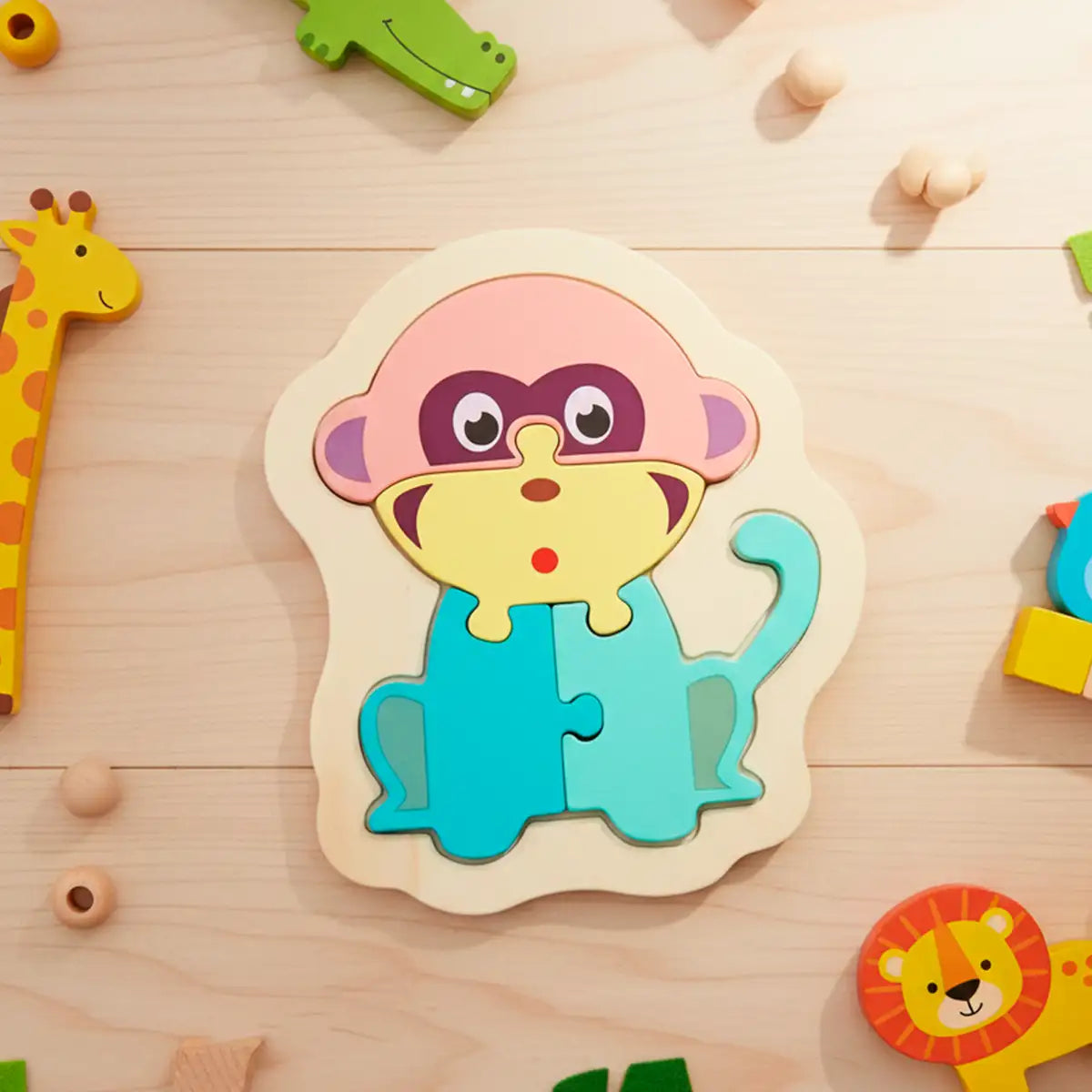 Rompecabezas de Figura, Mono