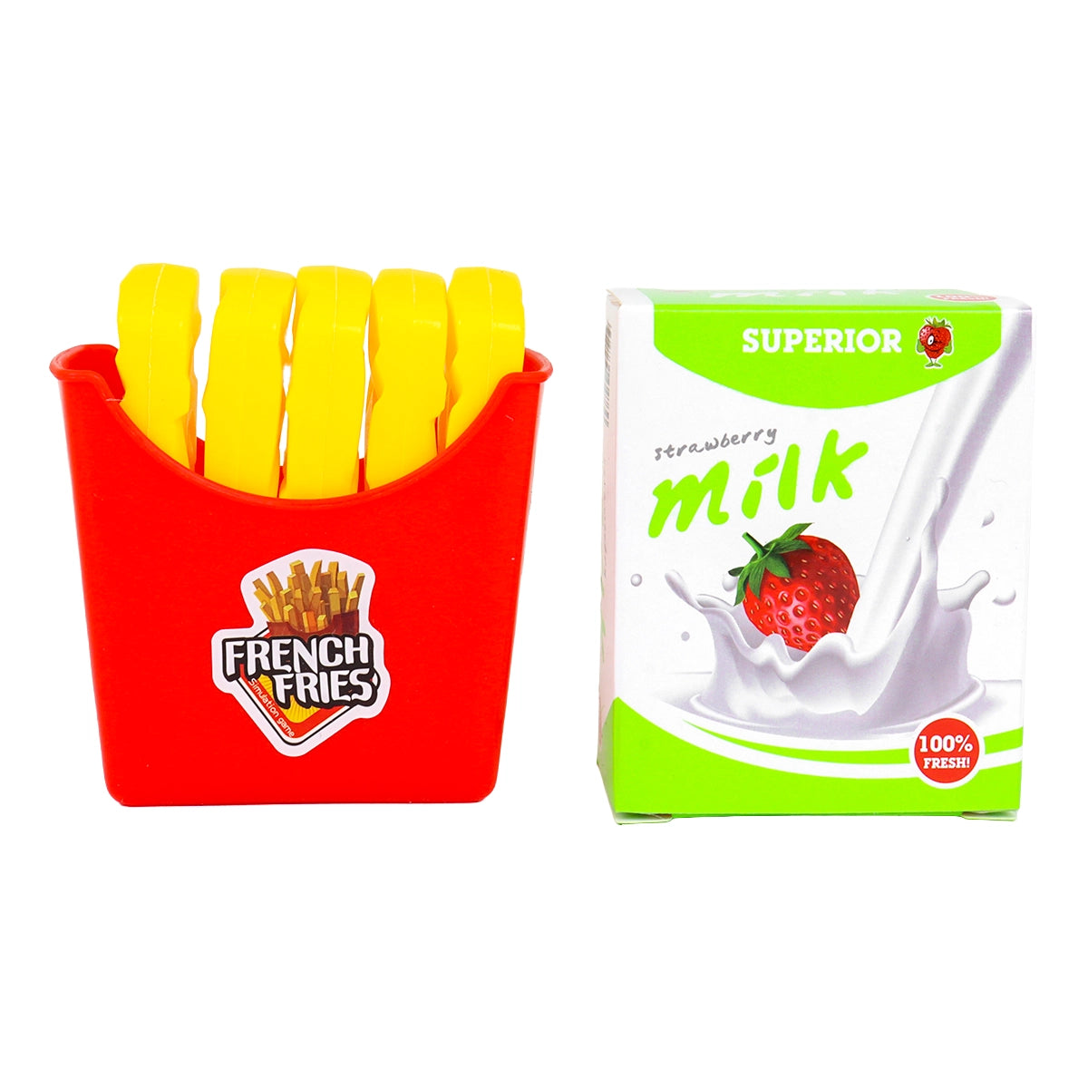 Set deHamburguesa con Papas de Juguete