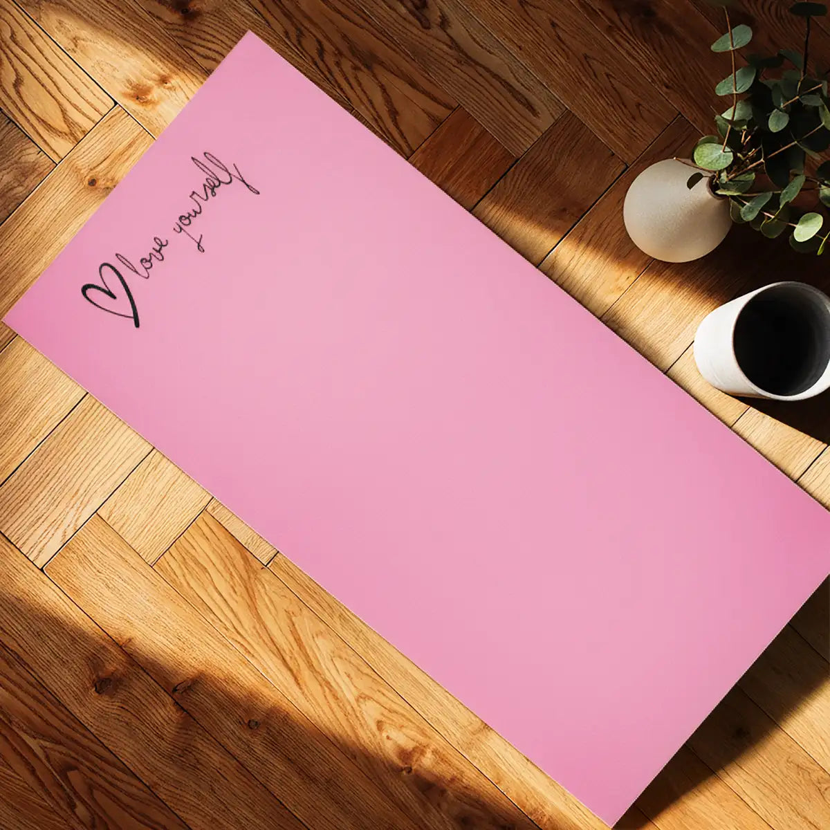Tapete para Yoga, Pink Label, Color Rosa