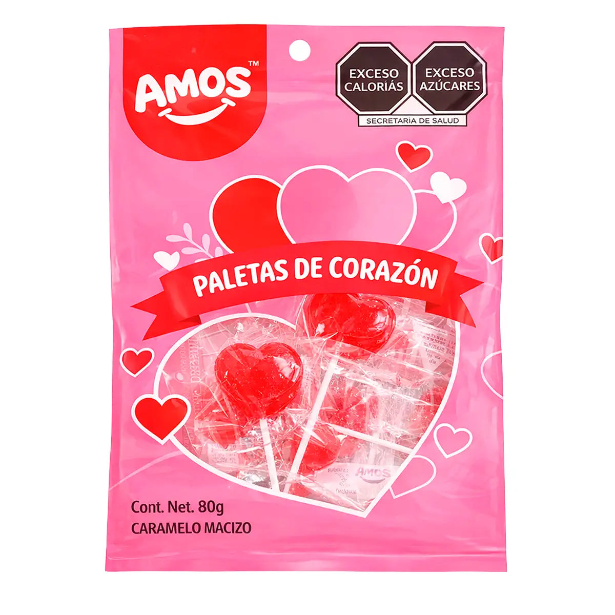 Paleta de Caramelo, Corazón, Amos