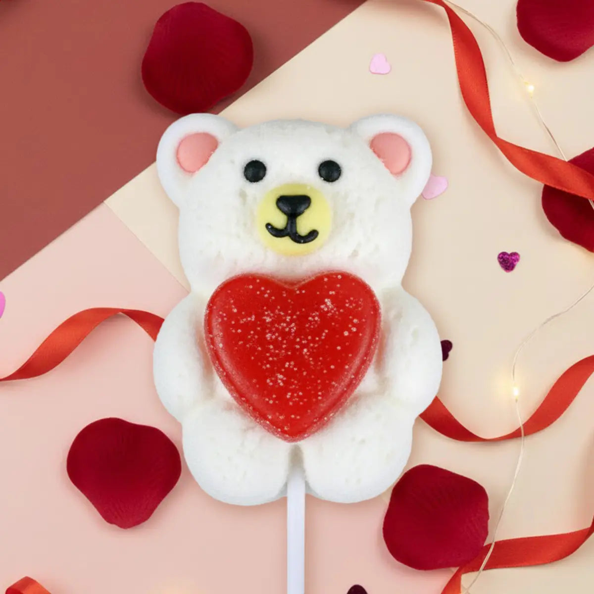Paleta de Malvavisco, Oso con Corazón