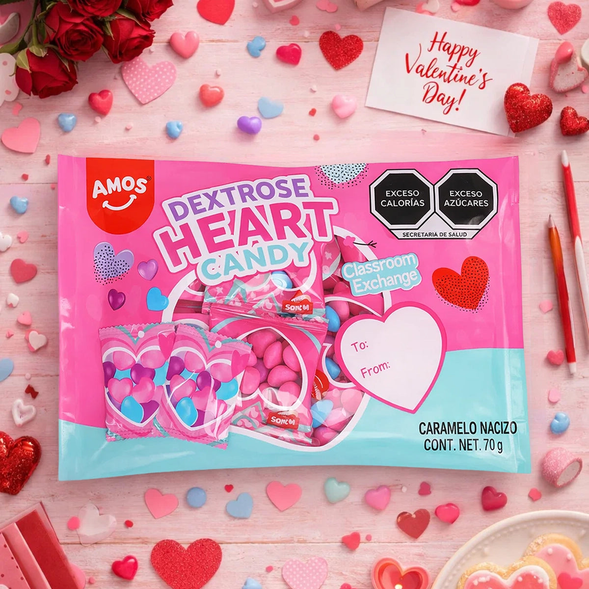 Caramelo, Corazón, 70 gr