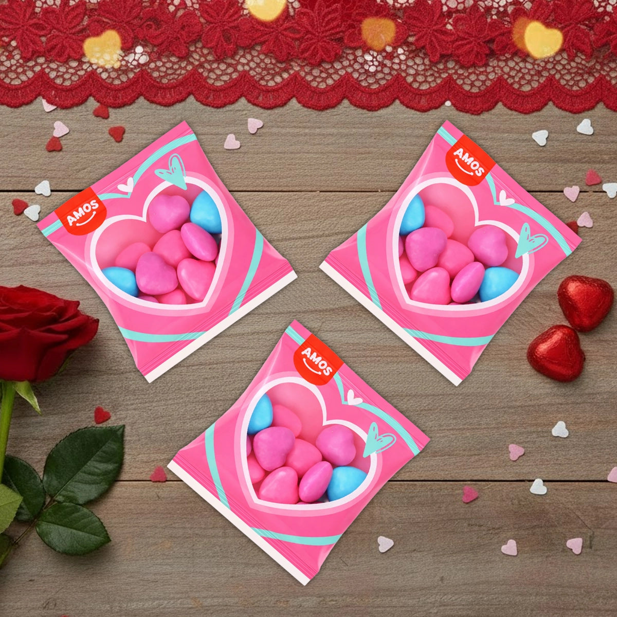 Caramelo, Corazón, 70 gr