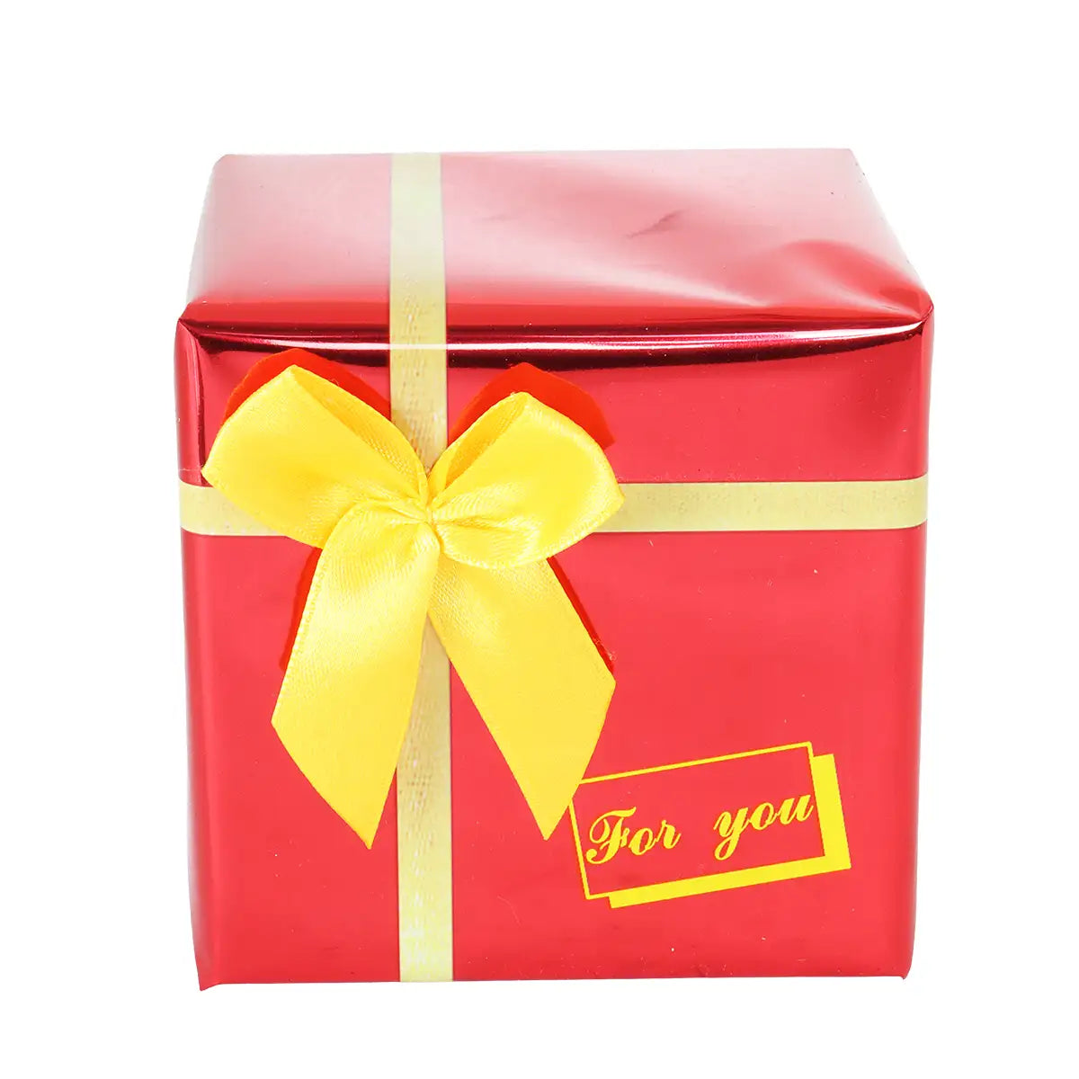 Caja de Regalo, Trufas de Chocolate, Color Rojo