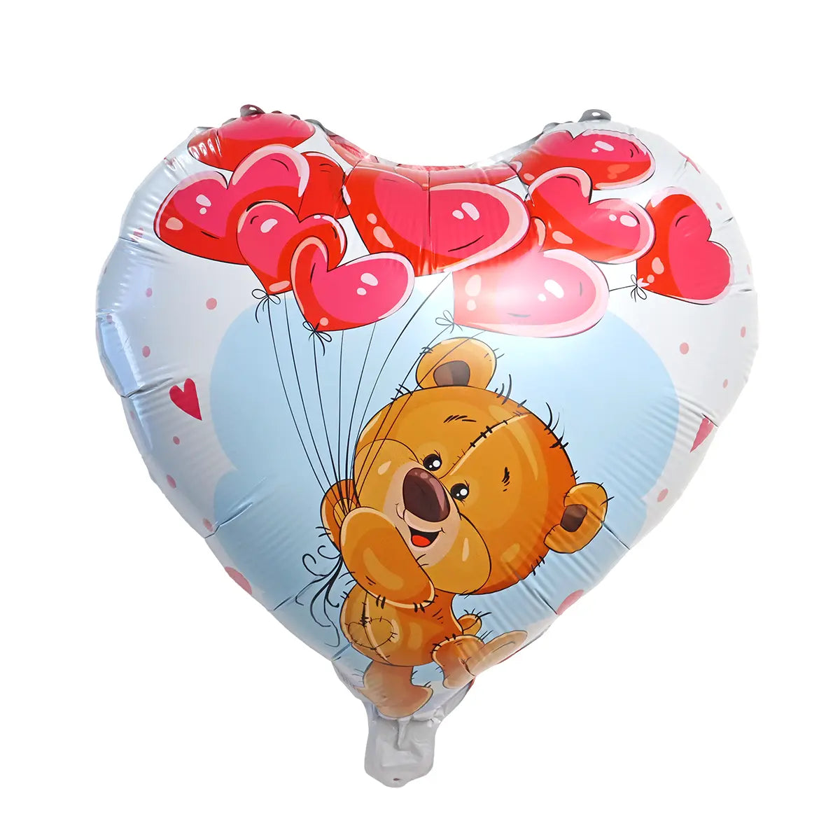 Globo Metálico de Corazón y Dulce