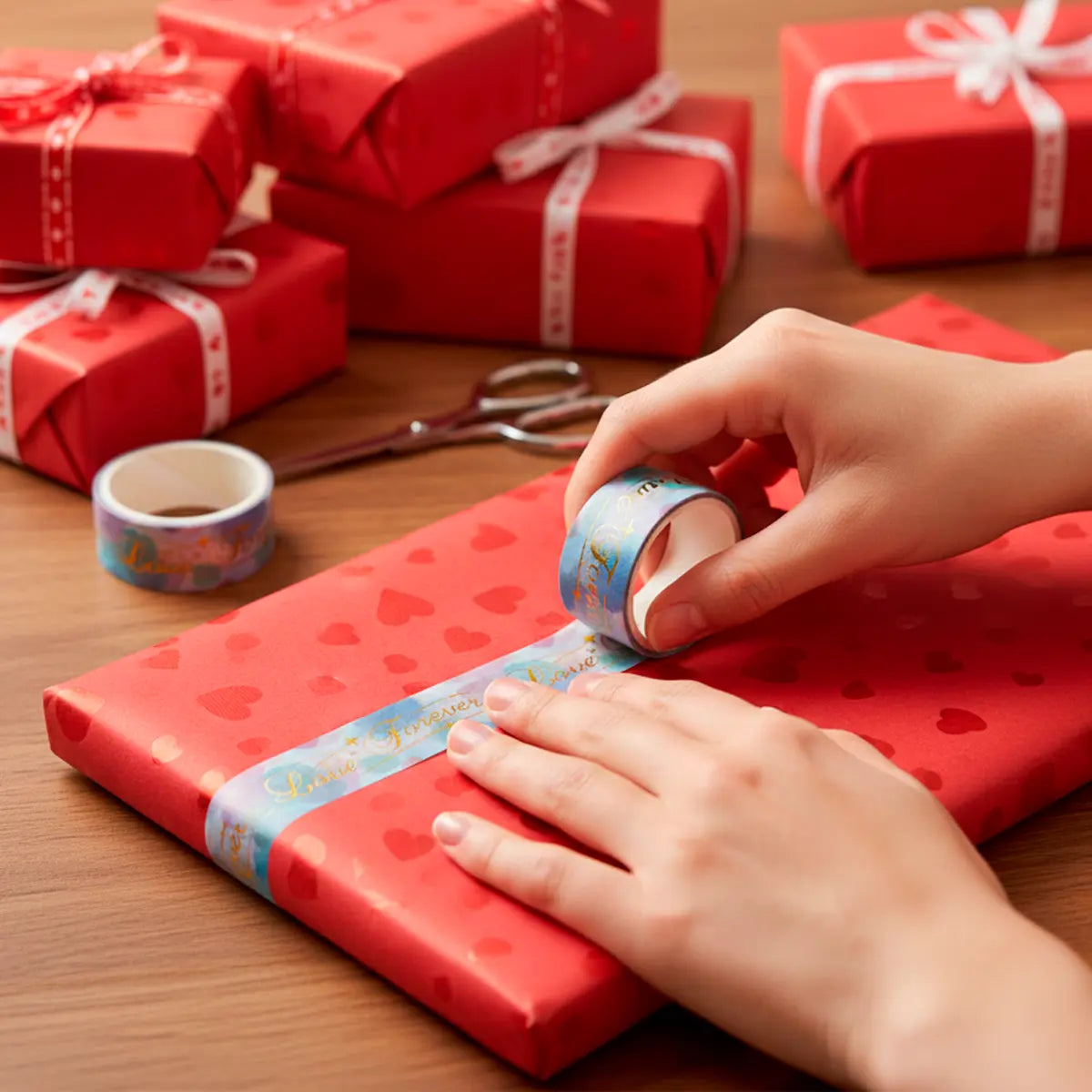 Cinta Adhesiva, Corazones