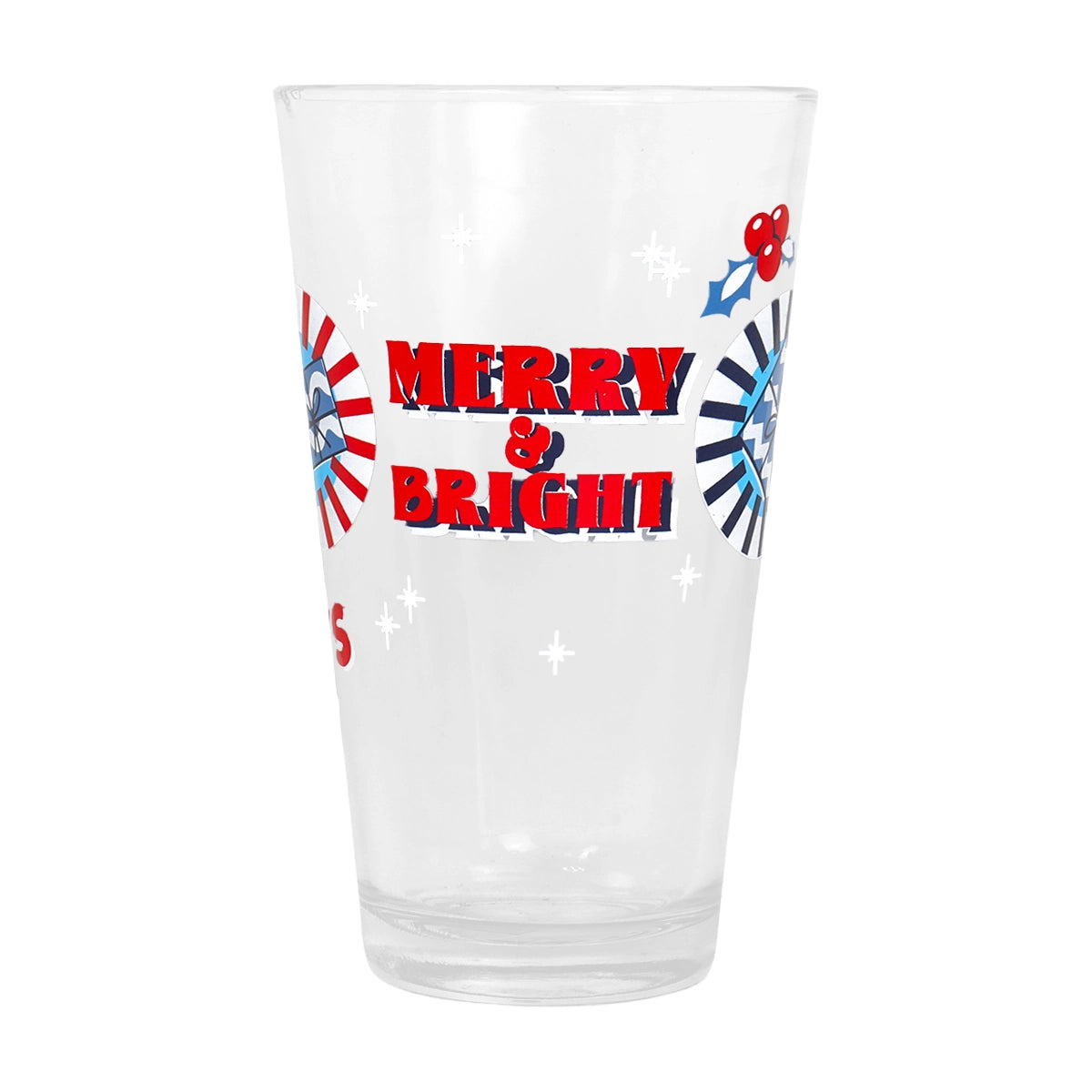 Stitch, Merry & Bright, Vaso Cristal, 414 ml