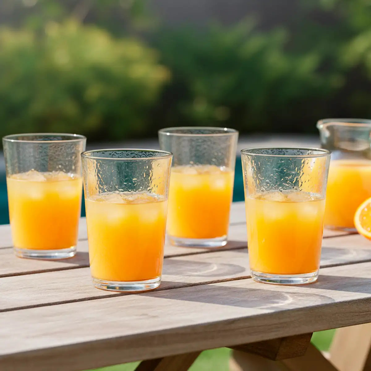 Set de 4 Vasos de Cristal, Libbey