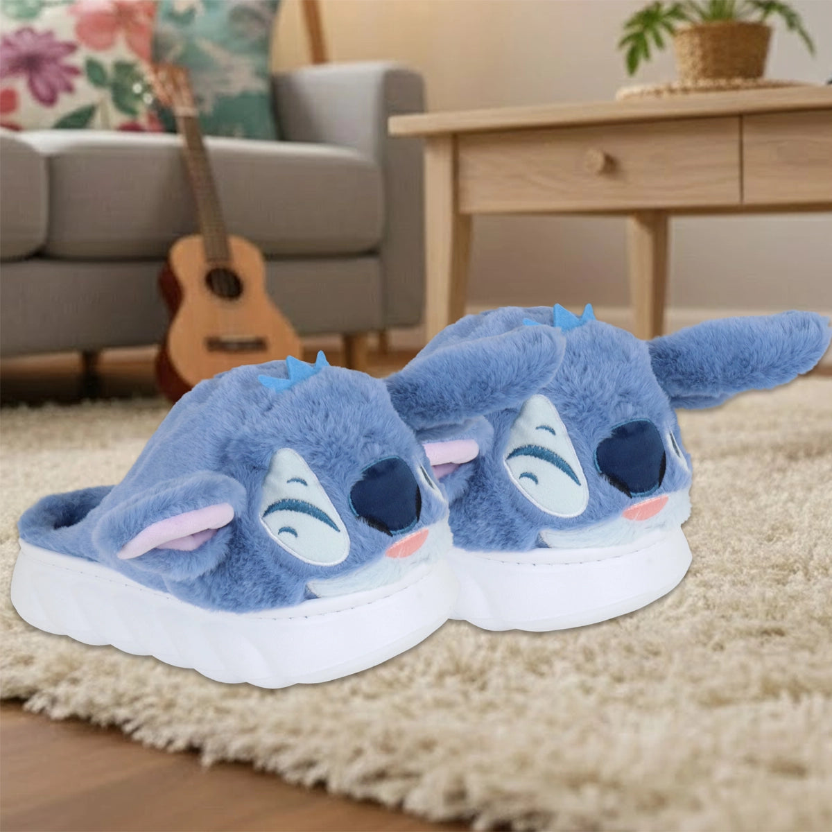 Pantuflas Stitch